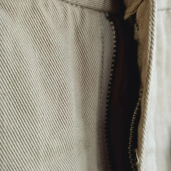 Sierra by Joie Rucker Distressed Bermuda Shorts Khaki Sahara Brown size XL 29 - Picture 3 of 8